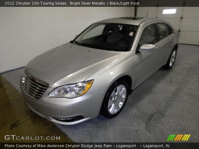 2012 Chrysler 200 Touring Sedan in Bright Silver Metallic