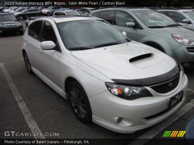 2010 Subaru Impreza WRX Wagon in Satin White Pearl