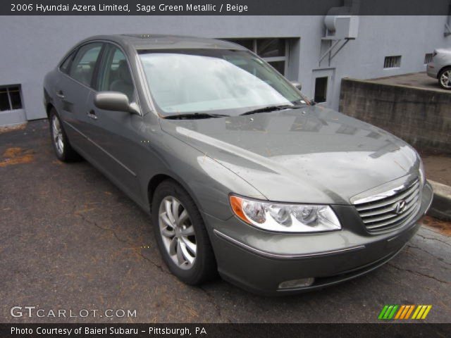 2006 Hyundai Azera Limited in Sage Green Metallic