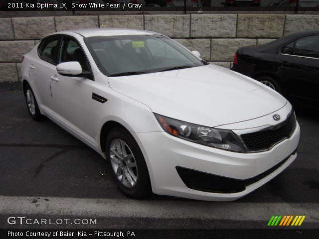 2011 Kia Optima LX in Snow White Pearl