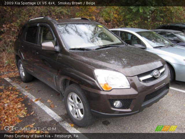 2009 Kia Sportage LX V6 4x4 in Smokey Brown