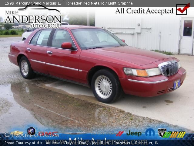 1999 Mercury Grand Marquis LS in Toreador Red Metallic