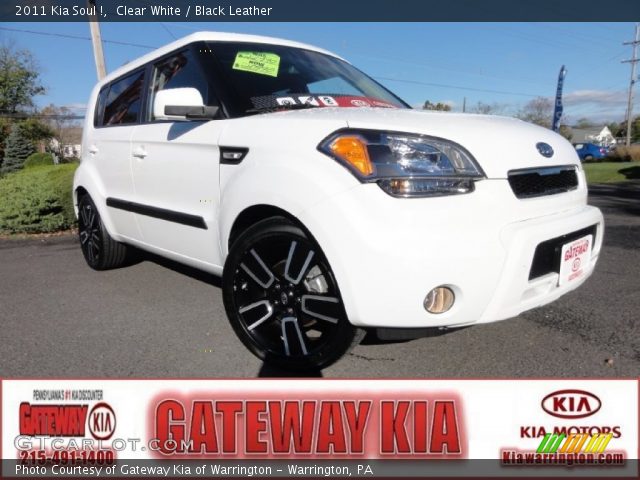 2011 Kia Soul ! in Clear White
