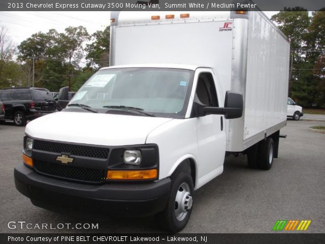 2013 Chevrolet Express Cutaway 3500 Moving Van in Summit White