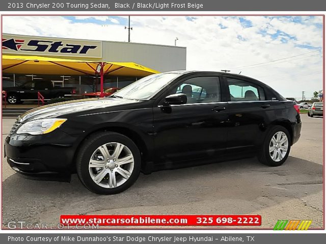2013 Chrysler 200 Touring Sedan in Black