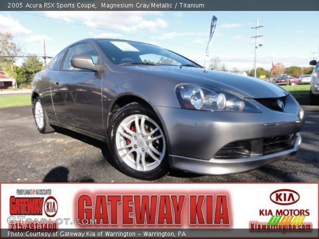2005 Acura RSX Sports Coupe in Magnesium Gray Metallic