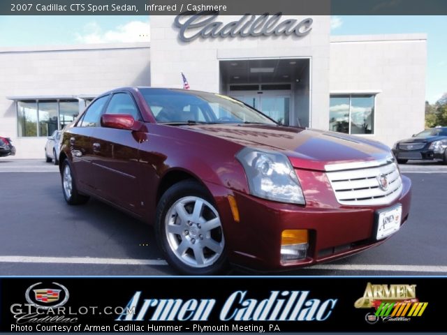 2007 Cadillac CTS Sport Sedan in Infrared