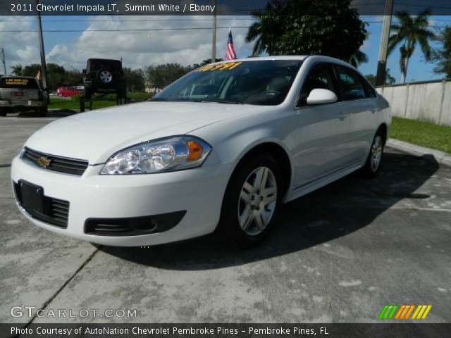 2011 Chevrolet Impala LT in Summit White