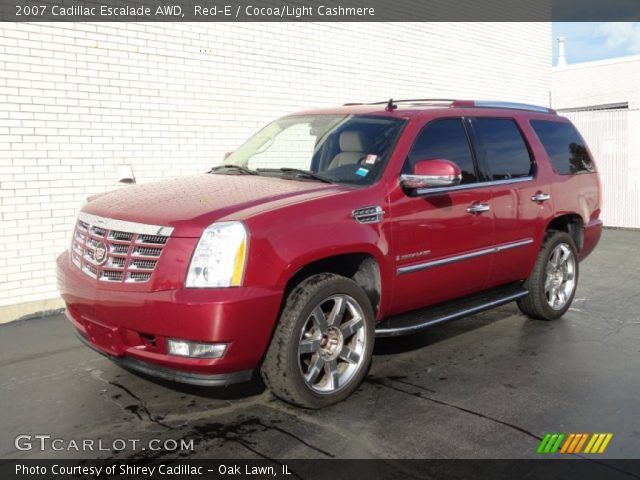 2007 Cadillac Escalade AWD in Red-E