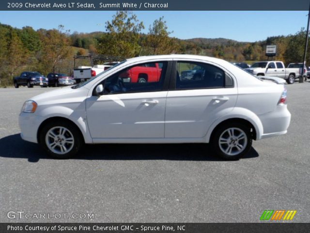 2009 Chevrolet Aveo LT Sedan in Summit White
