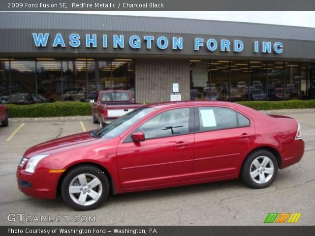 2009 Ford Fusion SE in Redfire Metallic