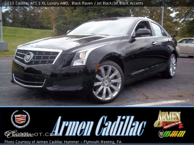 2013 Cadillac ATS 3.6L Luxury AWD in Black Raven