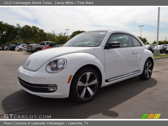 2013 Volkswagen Beetle Turbo in Candy White