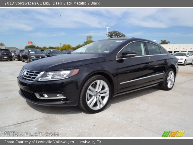 2013 Volkswagen CC Lux in Deep Black Metallic