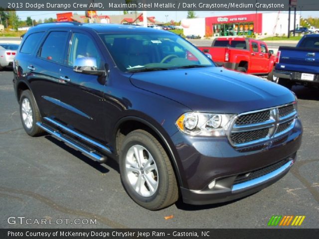 2013 Dodge Durango Crew AWD in Maximum Steel Metallic