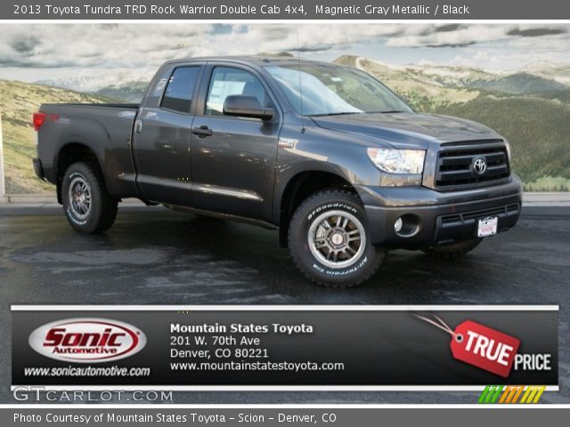 2013 Toyota Tundra TRD Rock Warrior Double Cab 4x4 in Magnetic Gray Metallic