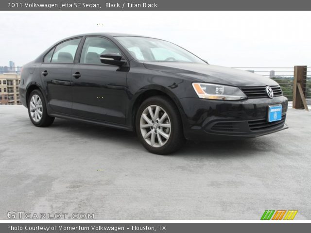 2011 Volkswagen Jetta SE Sedan in Black