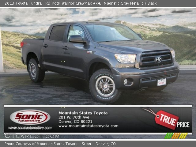 2013 Toyota Tundra TRD Rock Warrior CrewMax 4x4 in Magnetic Gray Metallic