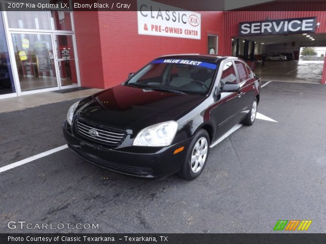 2007 Kia Optima LX in Ebony Black