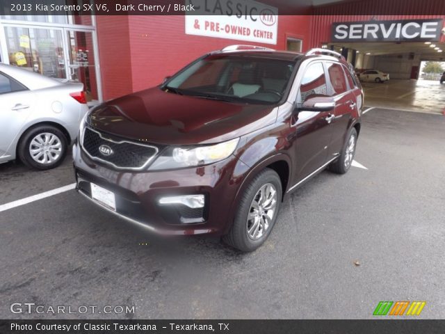 2013 Kia Sorento SX V6 in Dark Cherry