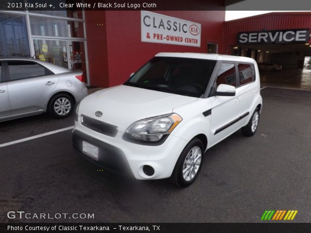 2013 Kia Soul + in Clear White