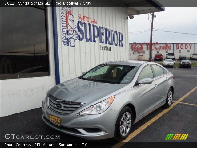 2012 Hyundai Sonata GLS in Radiant Silver