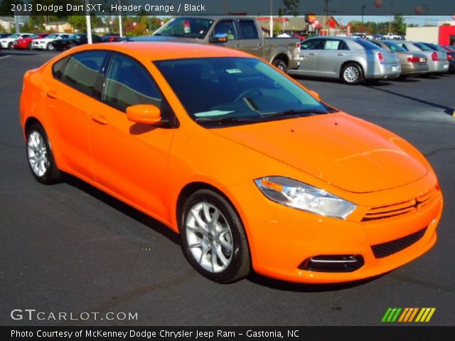 2013 Dodge Dart SXT in Header Orange