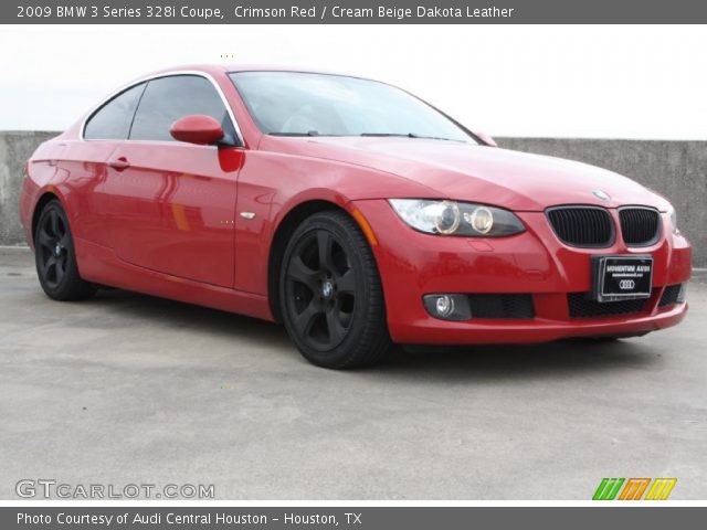 2009 BMW 3 Series 328i Coupe in Crimson Red