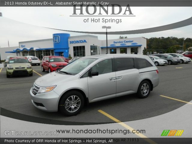 2013 Honda Odyssey EX-L in Alabaster Silver Metallic