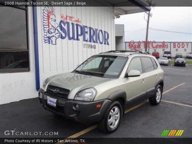 2008 Hyundai Tucson SE in Desert Sage
