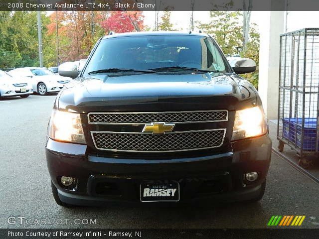 2008 Chevrolet Avalanche LTZ 4x4 in Black