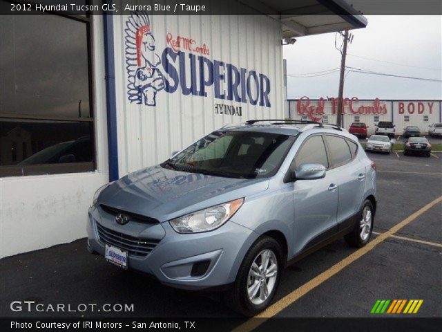 2012 Hyundai Tucson GLS in Aurora Blue