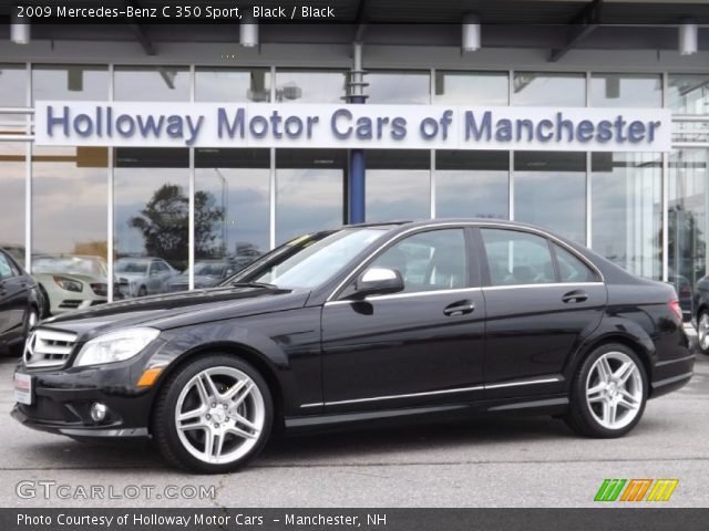 2009 Mercedes-Benz C 350 Sport in Black