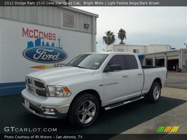 2012 Dodge Ram 1500 Lone Star Quad Cab in Bright White