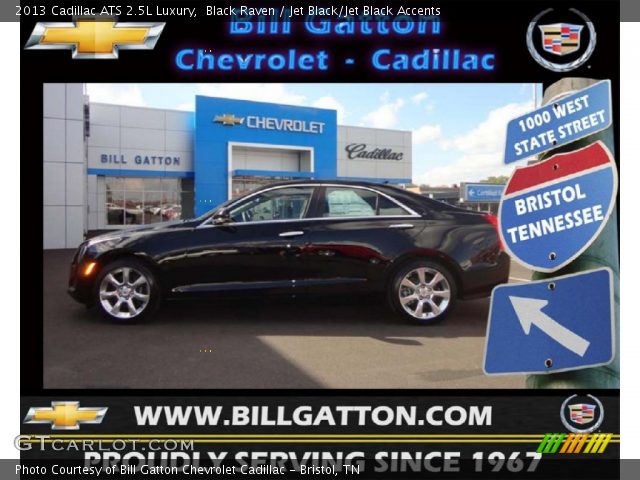 2013 Cadillac ATS 2.5L Luxury in Black Raven