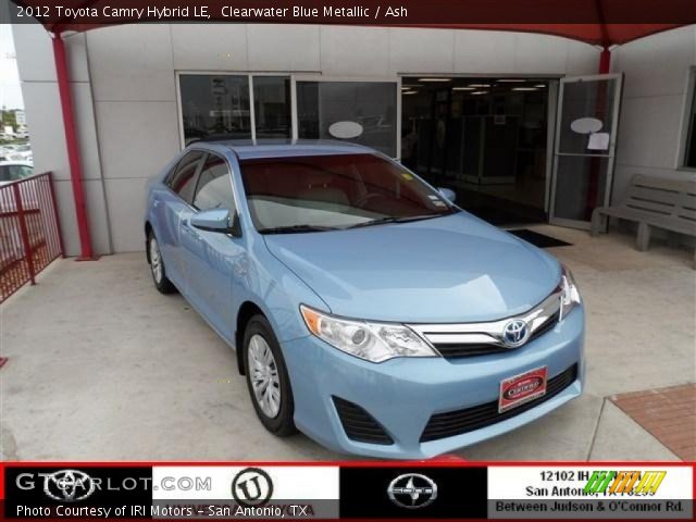 2012 Toyota Camry Hybrid LE in Clearwater Blue Metallic