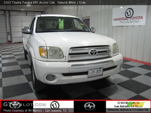 2003 Toyota Tundra SR5 Access Cab in Natural White