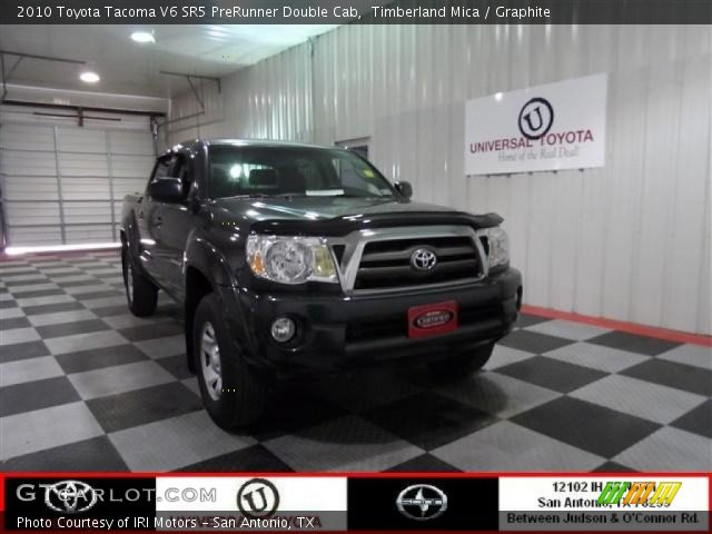 2010 Toyota Tacoma V6 SR5 PreRunner Double Cab in Timberland Mica