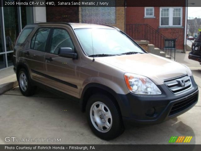 2006 Honda CR-V LX 4WD in Sahara Sand Metallic