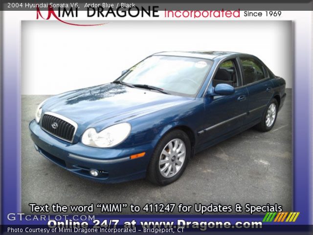 2004 Hyundai Sonata V6 in Ardor Blue