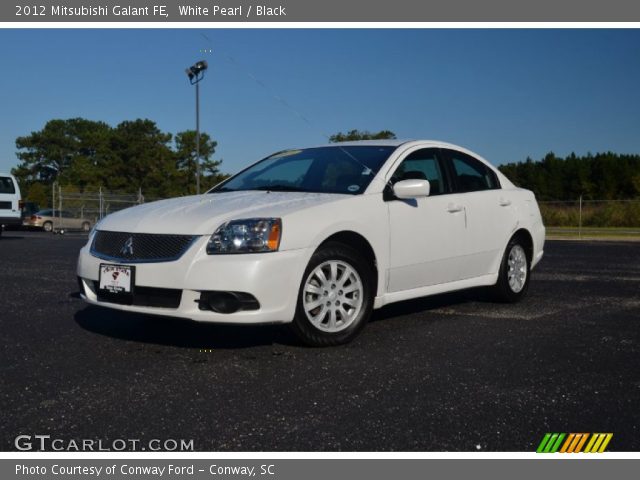 2012 Mitsubishi Galant FE in White Pearl