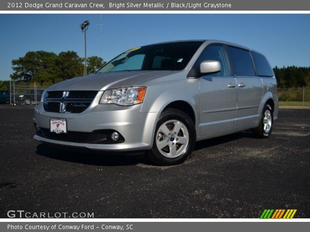 2012 Dodge Grand Caravan Crew in Bright Silver Metallic