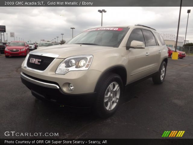 2009 GMC Acadia SLT in Gold Mist Metallic