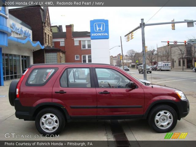 2006 Honda CR-V LX 4WD in Redondo Red Pearl