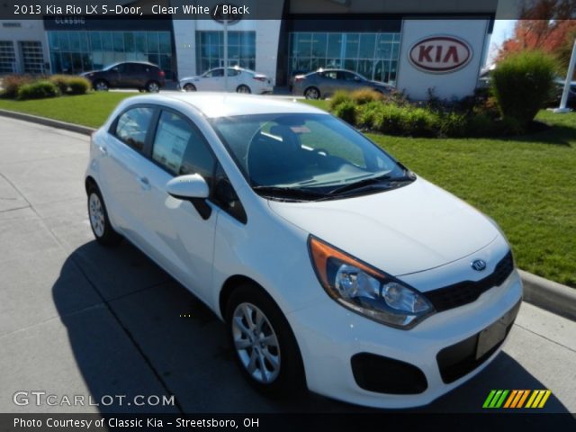 2013 Kia Rio LX 5-Door in Clear White