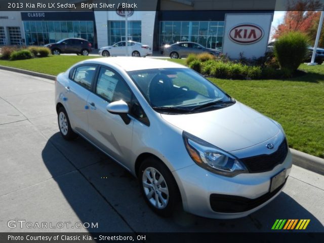 2013 Kia Rio LX Sedan in Bright Silver