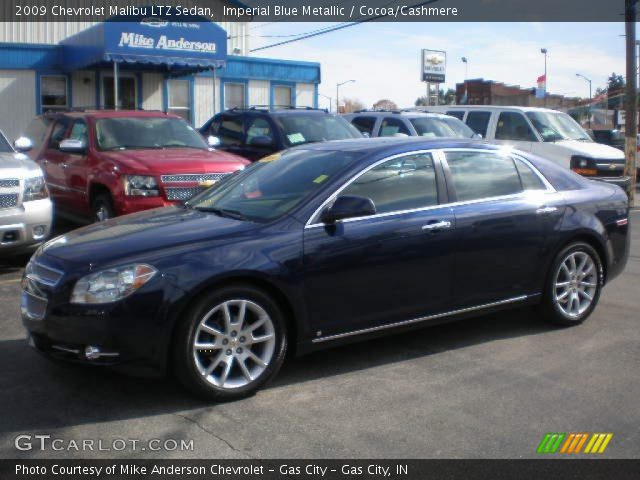 2009 Chevrolet Malibu LTZ Sedan in Imperial Blue Metallic