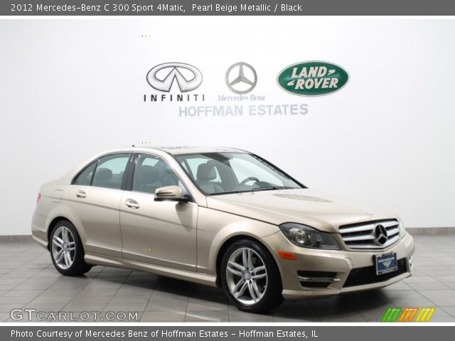 2012 Mercedes-Benz C 300 Sport 4Matic in Pearl Beige Metallic