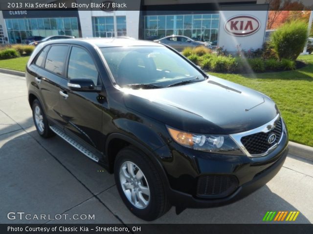 2013 Kia Sorento LX in Ebony Black