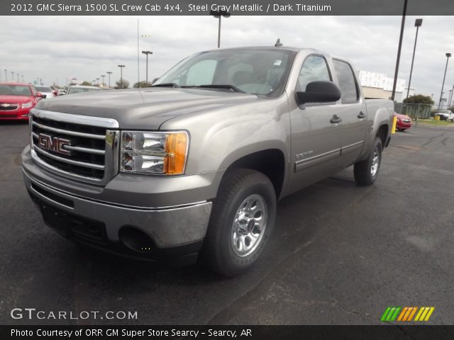 2012 GMC Sierra 1500 SL Crew Cab 4x4 in Steel Gray Metallic